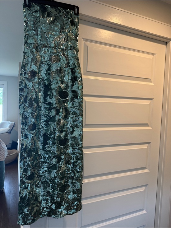 Helsi Dresses & Skirts - Hello Teal Sequin strapless Dress